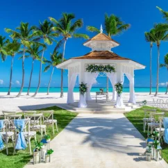 zilara beach gazebo venue at Hyatt Ziva Cap Cana