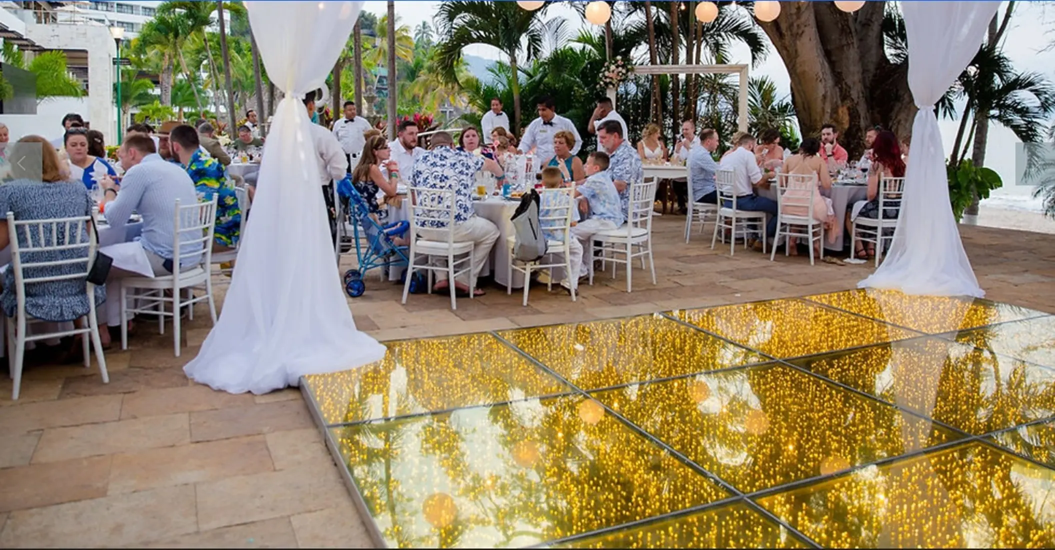 Las Palmas terrace venue at Hyatt Ziva Puerto Vallarta