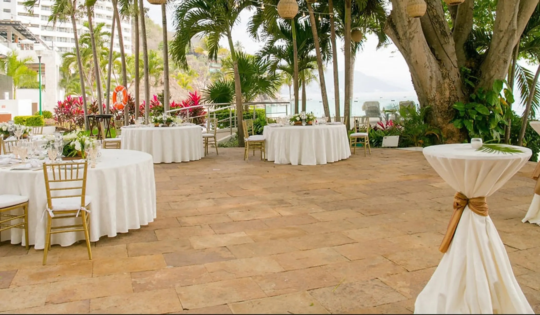 Las Palmas terrace venue at Hyatt Ziva Puerto Vallarta