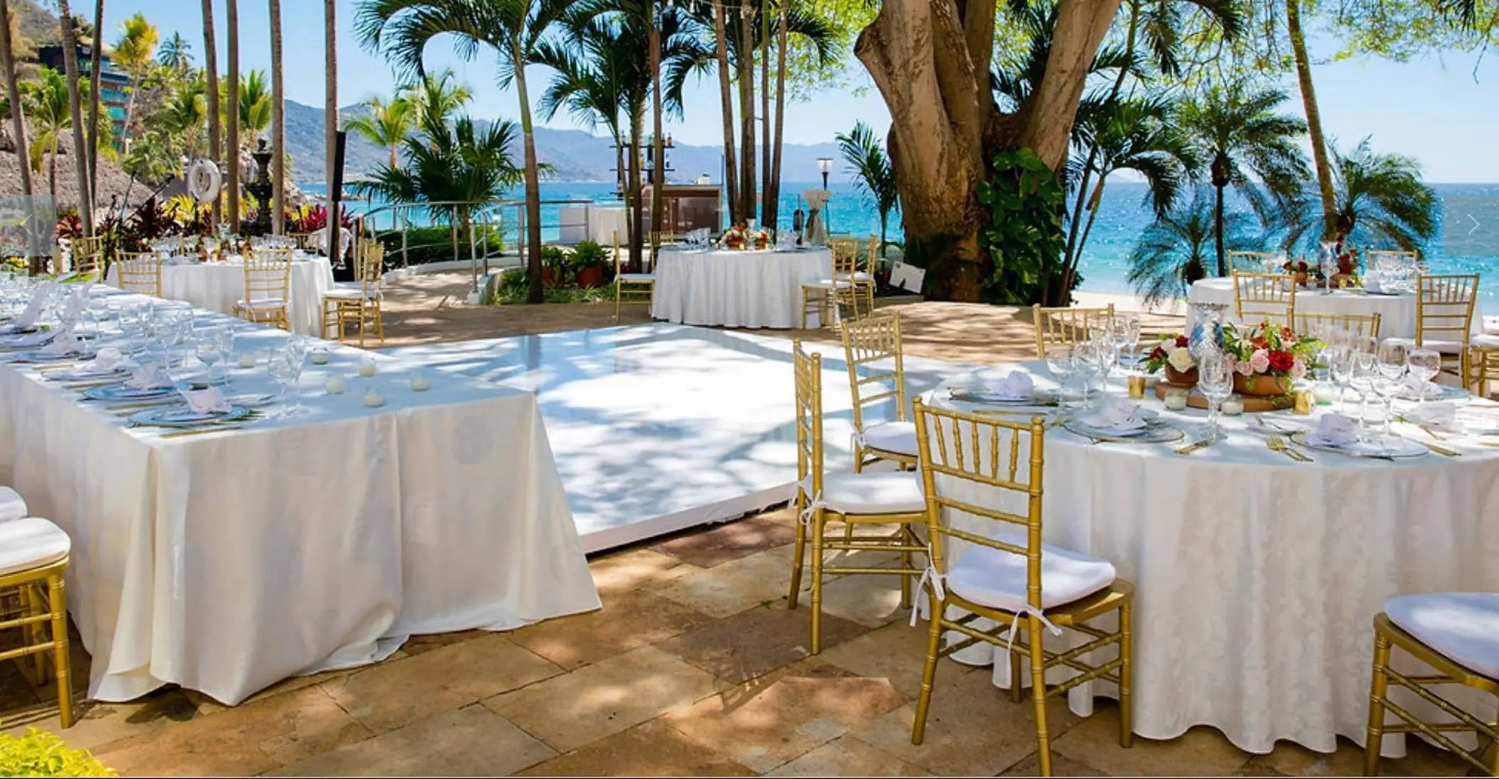 Las Palmas terrace venue at Hyatt Ziva Puerto Vallarta