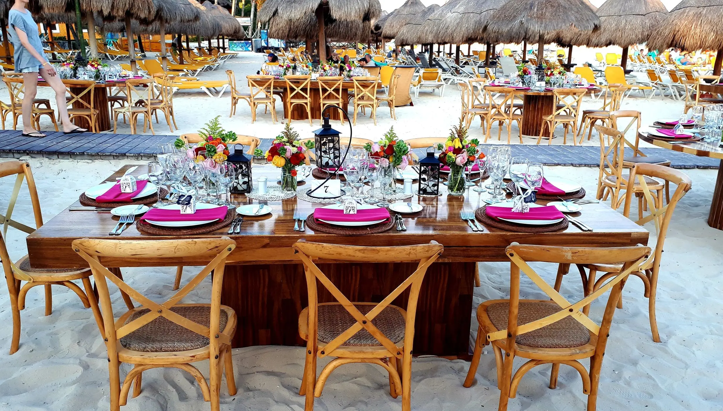 beach venue shared between Iberostar Waves Tucan and Quetzal