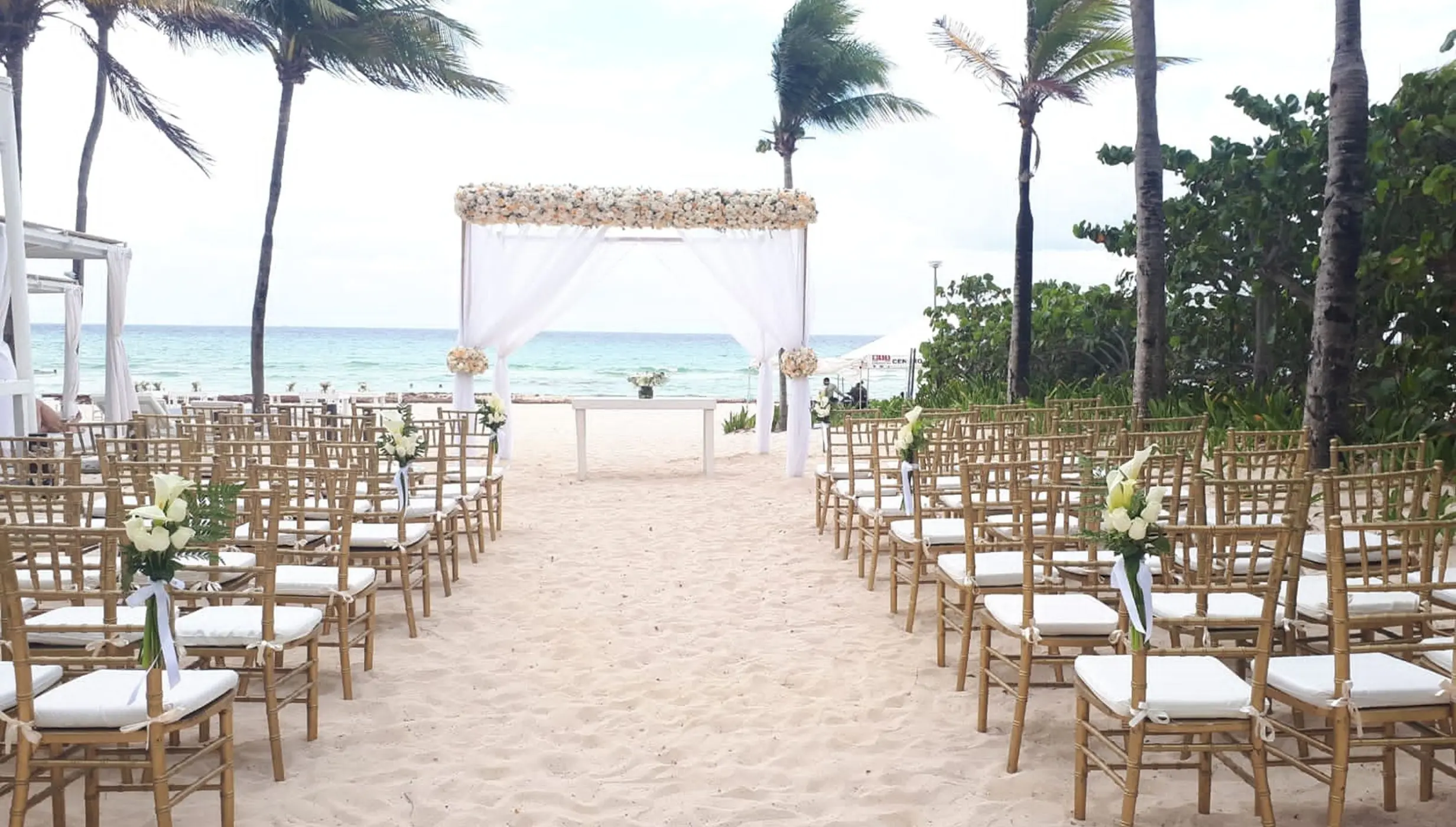 beach venue shared between Iberostar Waves Tucan and Quetzal