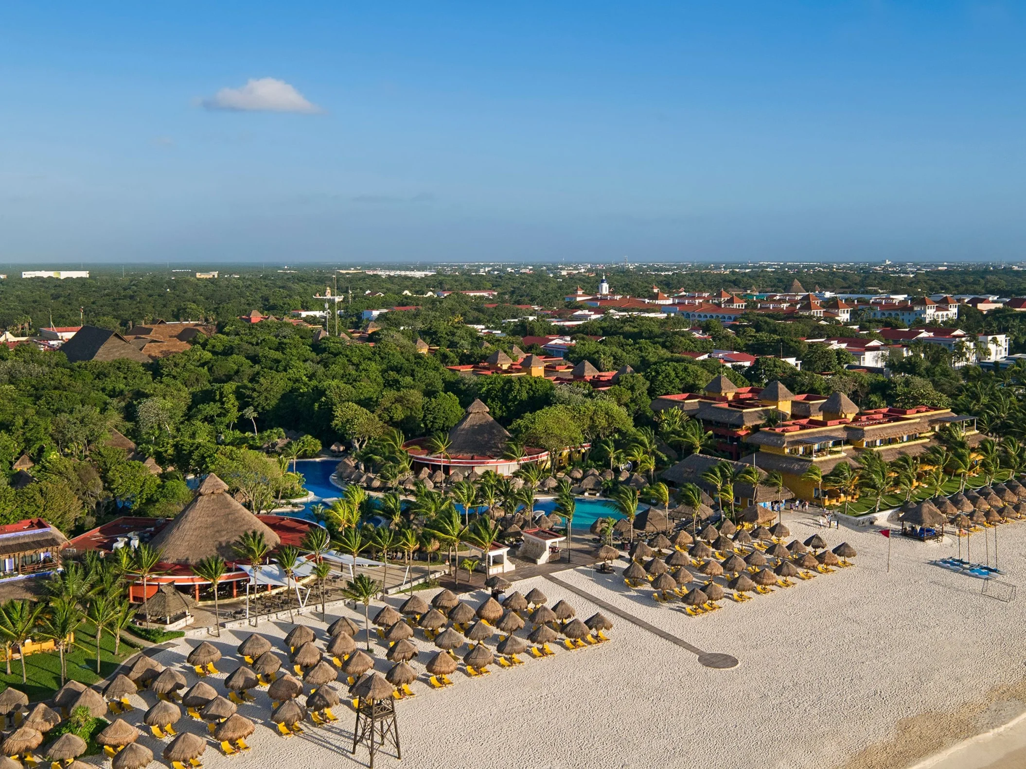 aerial view of Iberostar Waves Tucan and Quetzal