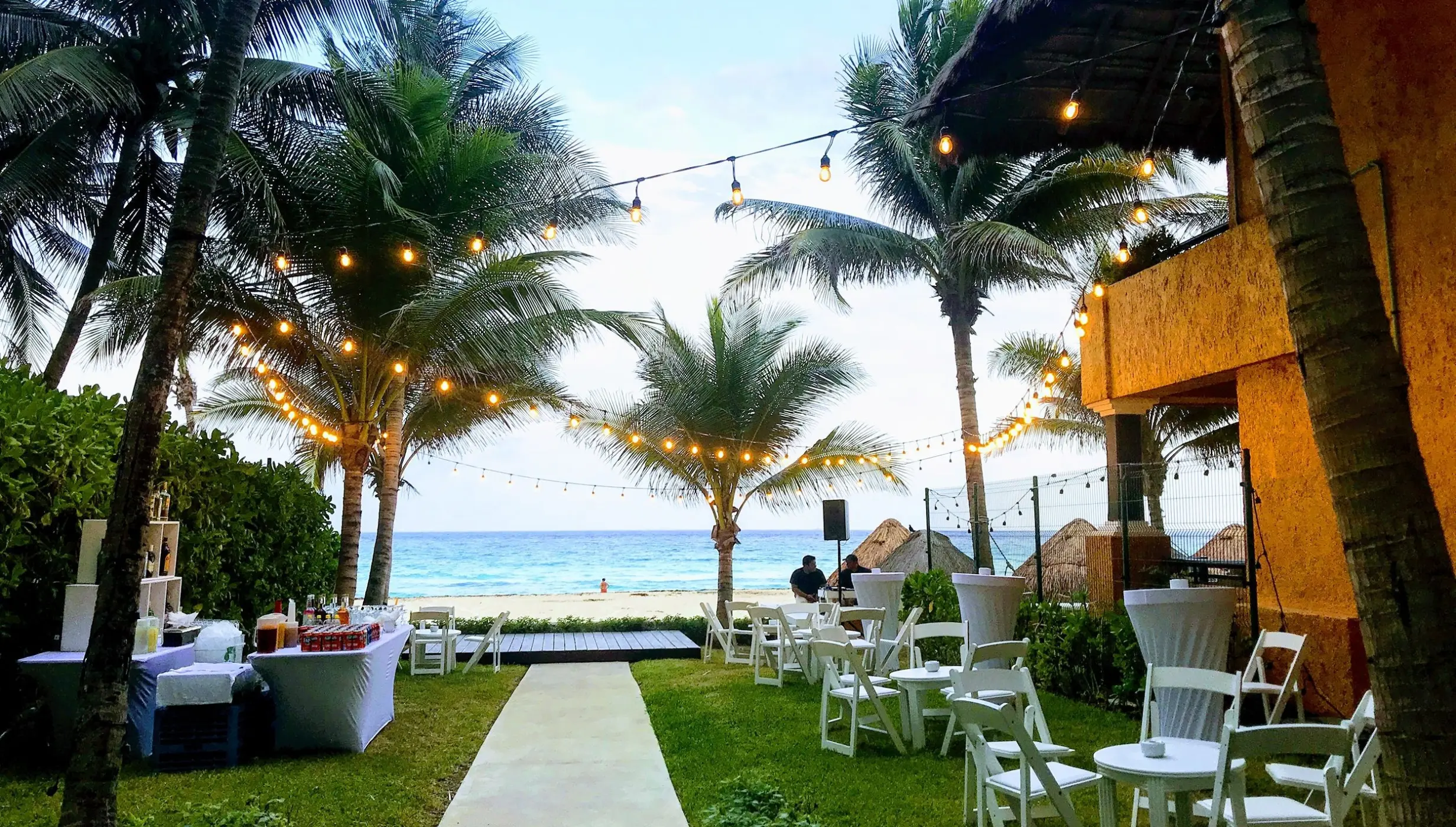 ocean view garden shared between Iberostar Waves Tucan and Quetzal