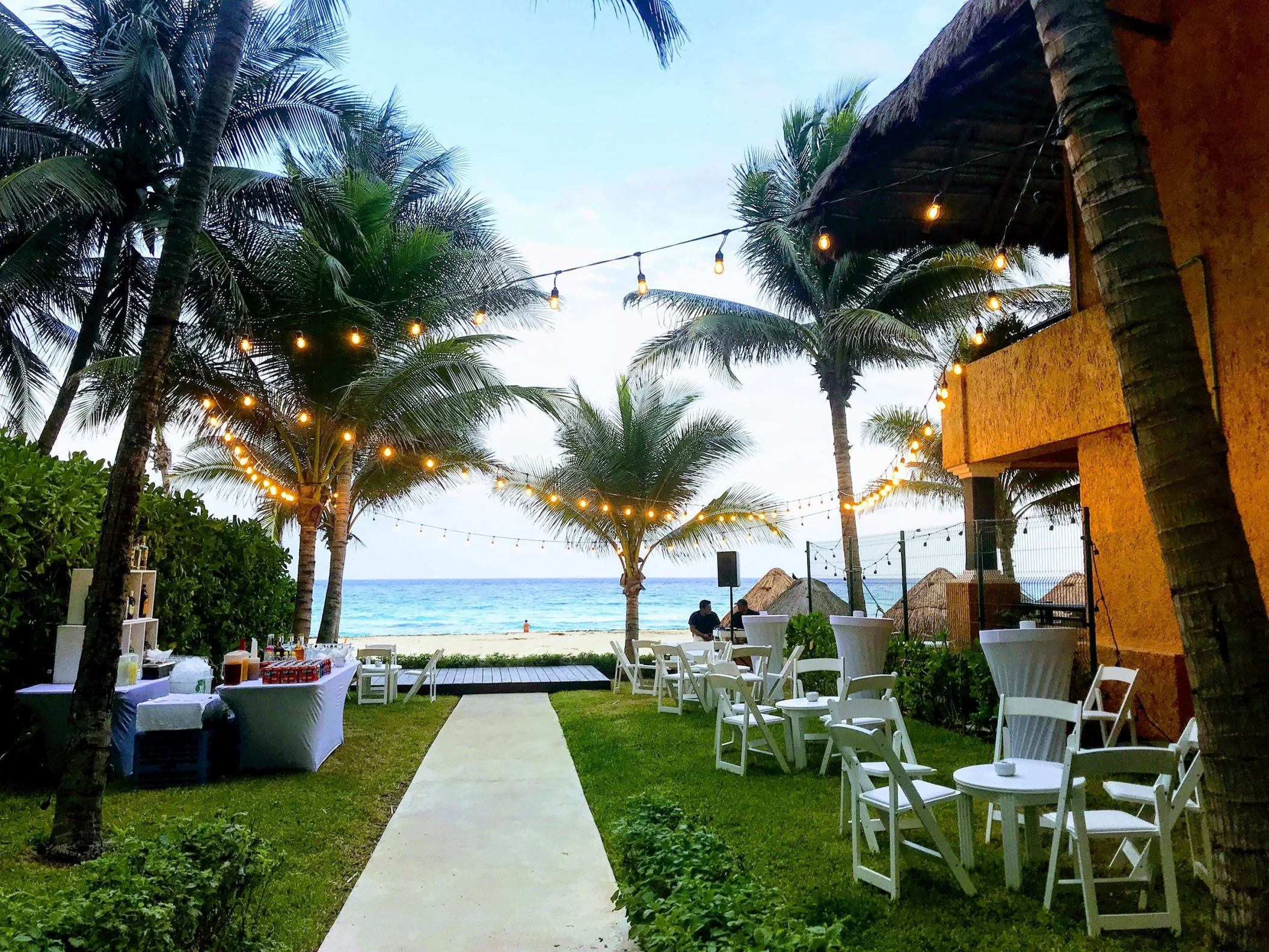 ocean view garden shared between Iberostar Waves Tucan and Quetzal