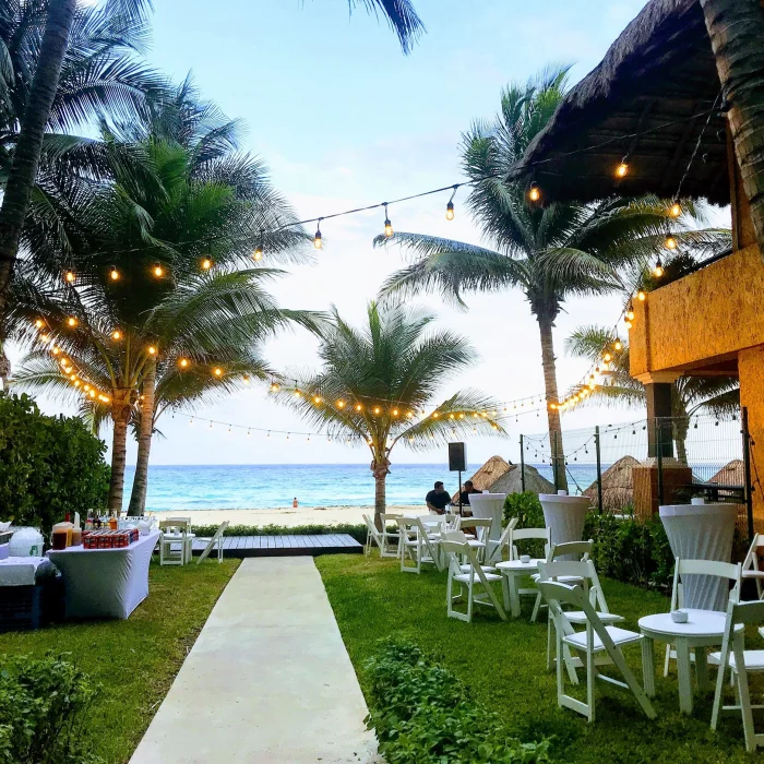 ocean view garden shared between Iberostar Waves Tucan and Quetzal