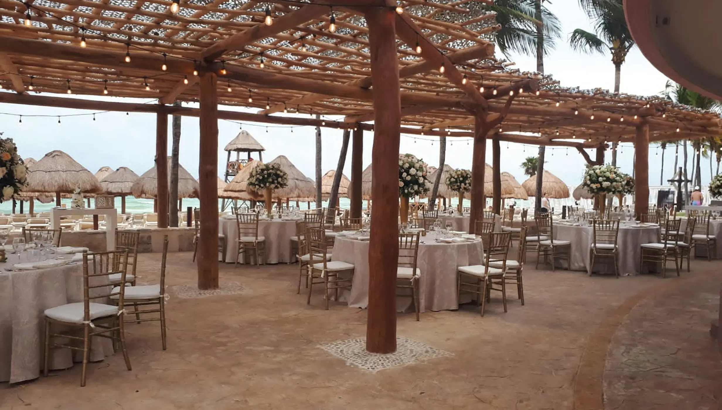 ocean view terrace shared between Iberostar Waves Tucan and Quetzal