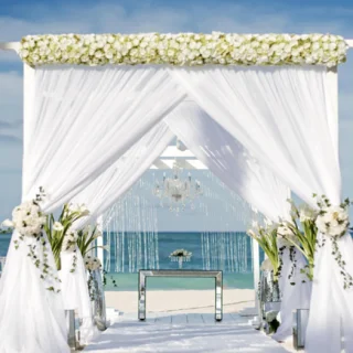 beach gazebo venue at Iberostar Selection Bavaro Suites