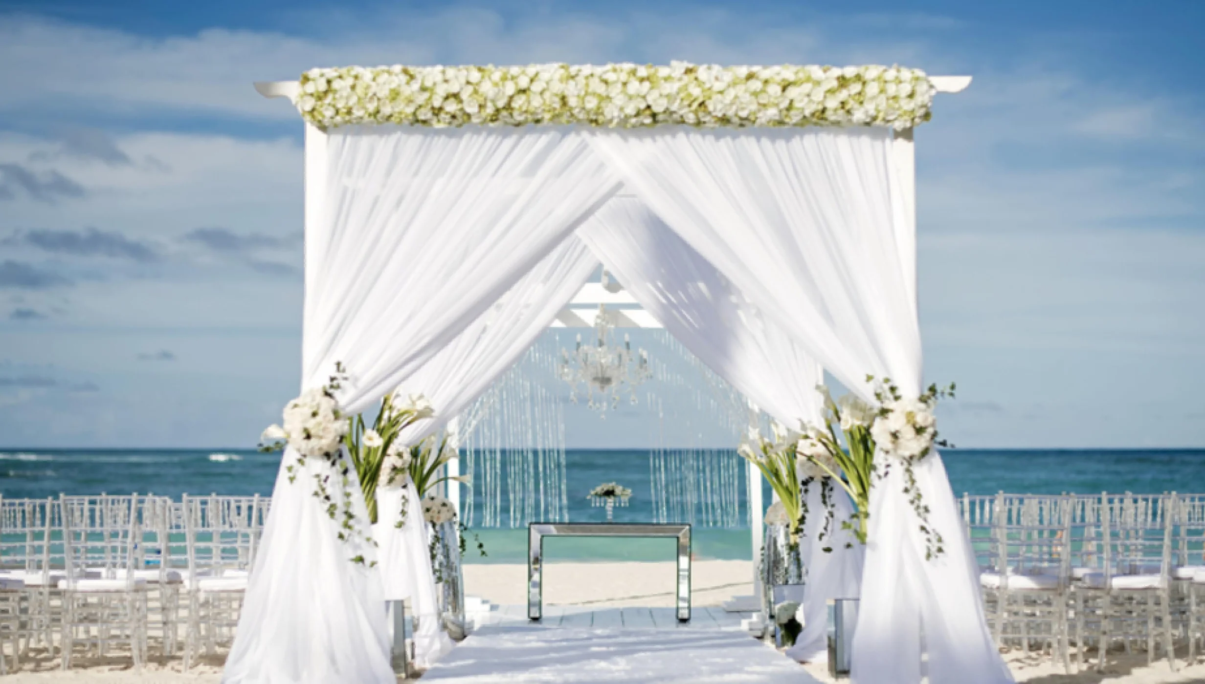 beach gazebo venue at Iberostar Selection Bavaro Suites
