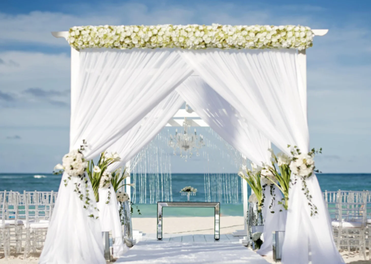 beach gazebo venue at Iberostar Selection Bavaro Suites