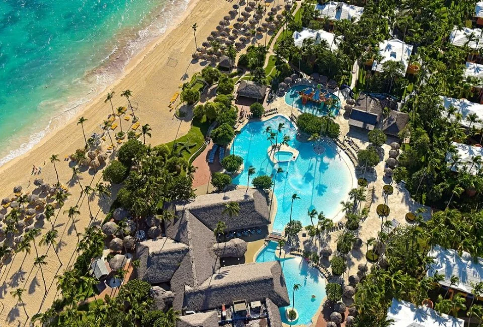 aerial view of Iberostar Selection Bavaro Suites