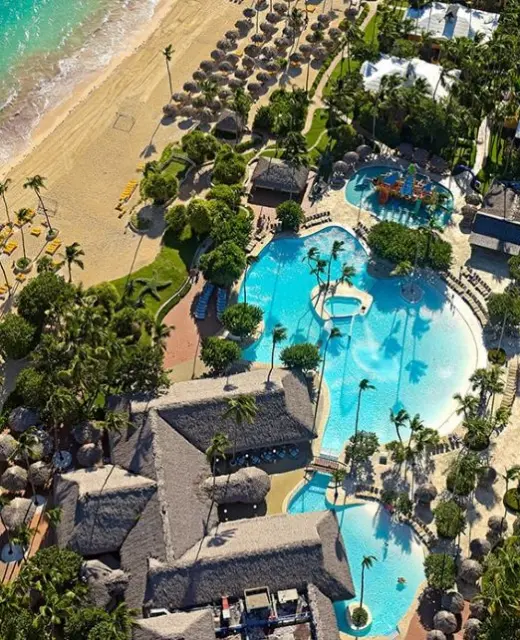 aerial view of Iberostar Selection Bavaro Suites