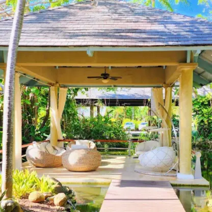 La Islita garden gazebo wedding venue at Iberostar Selection Bavaro, Punta Cana