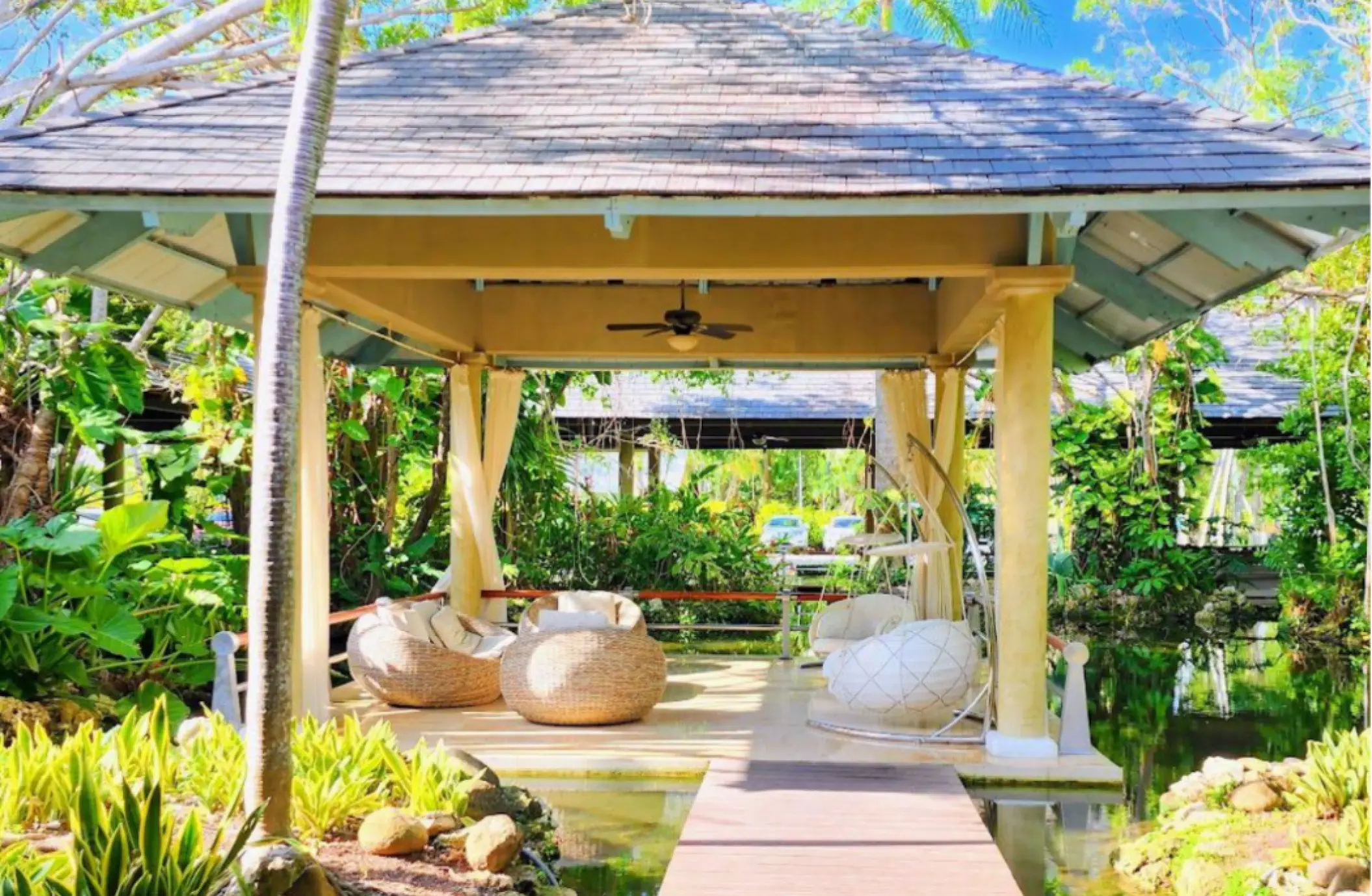 La Islita garden gazebo wedding venue at Iberostar Selection Bavaro, Punta Cana