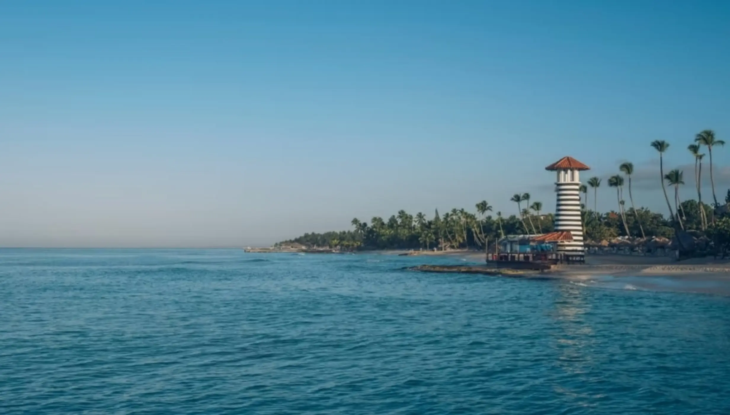 Iberostar Selection Hacienda Dominicus lighthouse on the beach, La Romana