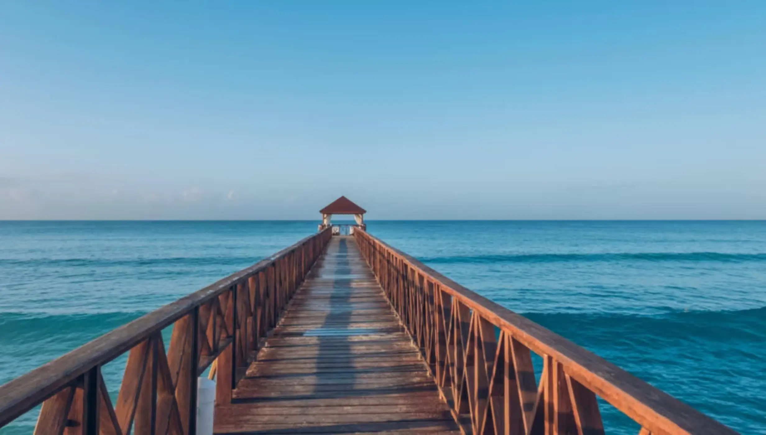 Pier wedding venue at Iberostar Selection Hacienda Dominicus, La Romana