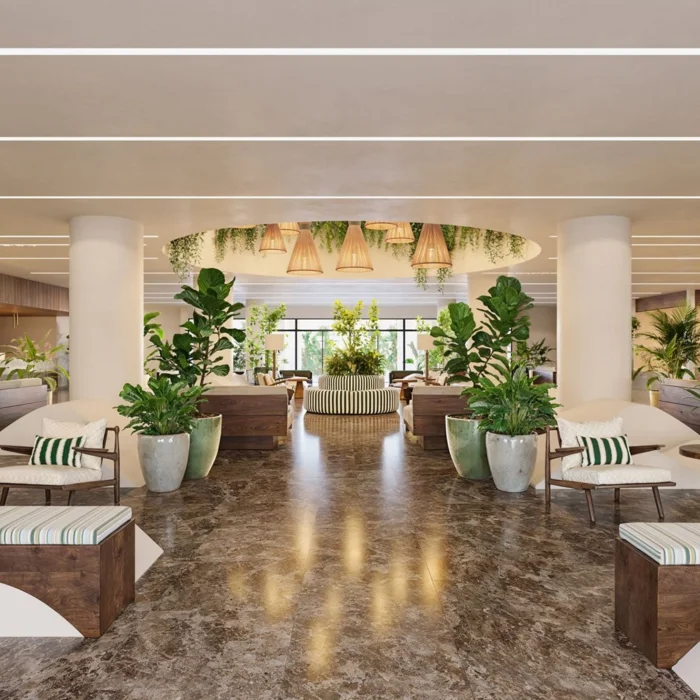 lobby at Iberostar Selection Riviera Cancun