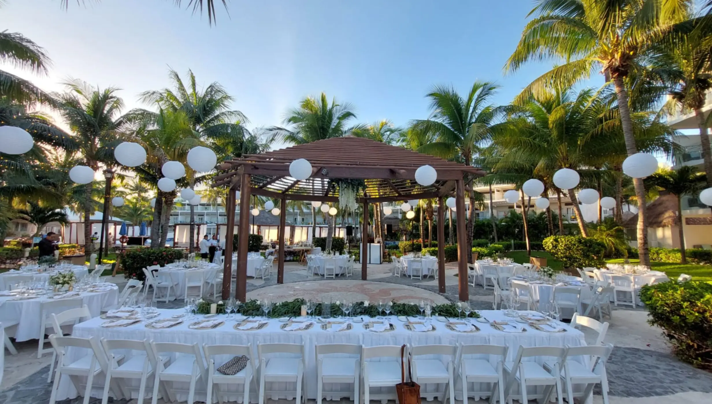 plaza del sol venue at Iberostar Selection Riviera Cancun
