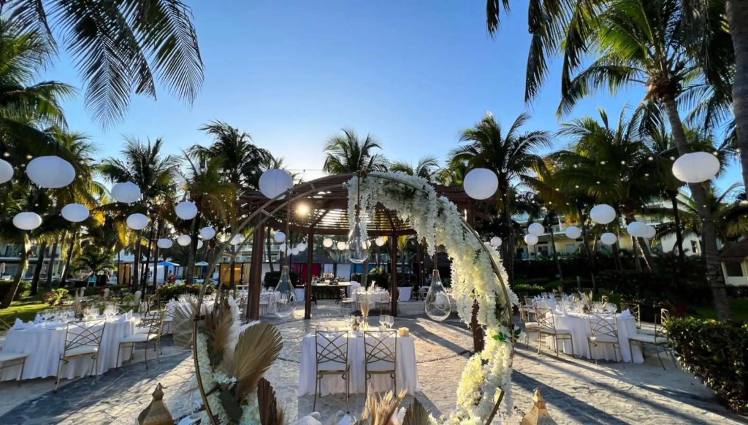 plaza del sol venue at Iberostar Selection Riviera Cancun