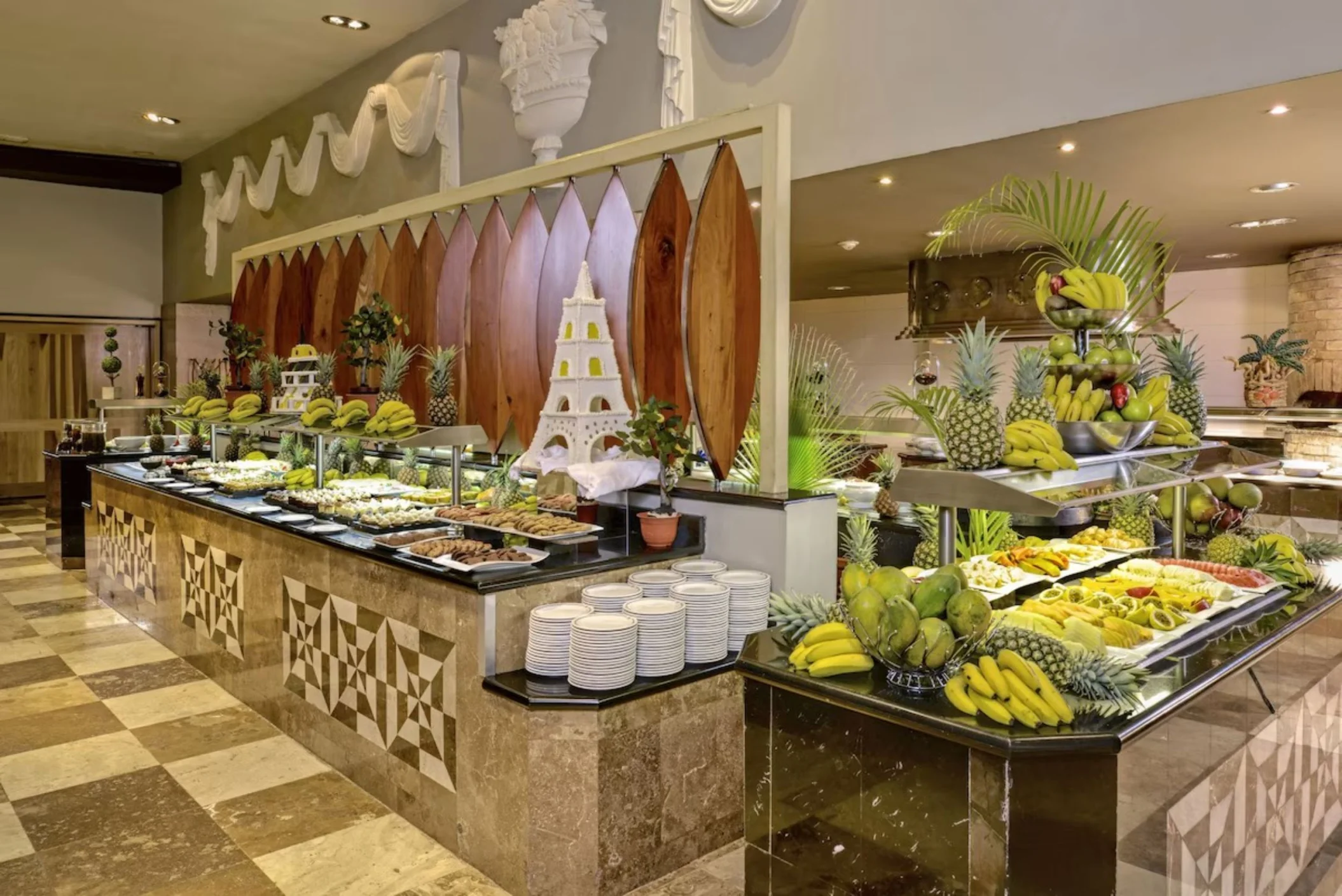 buffet restaurant at Iberostar Selection Rose Hall Suites