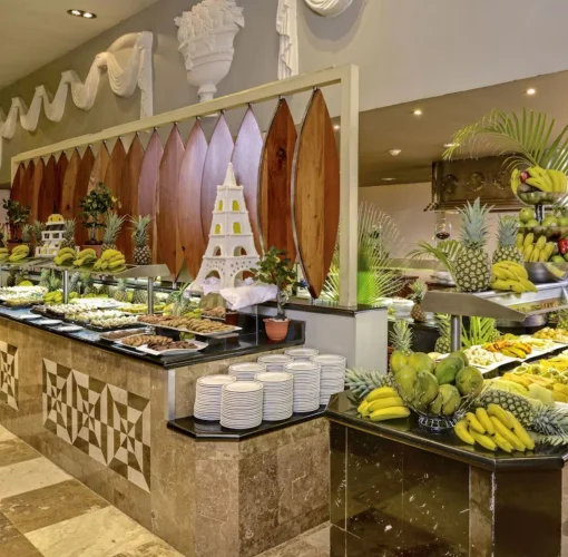 buffet restaurant at Iberostar Selection Rose Hall Suites