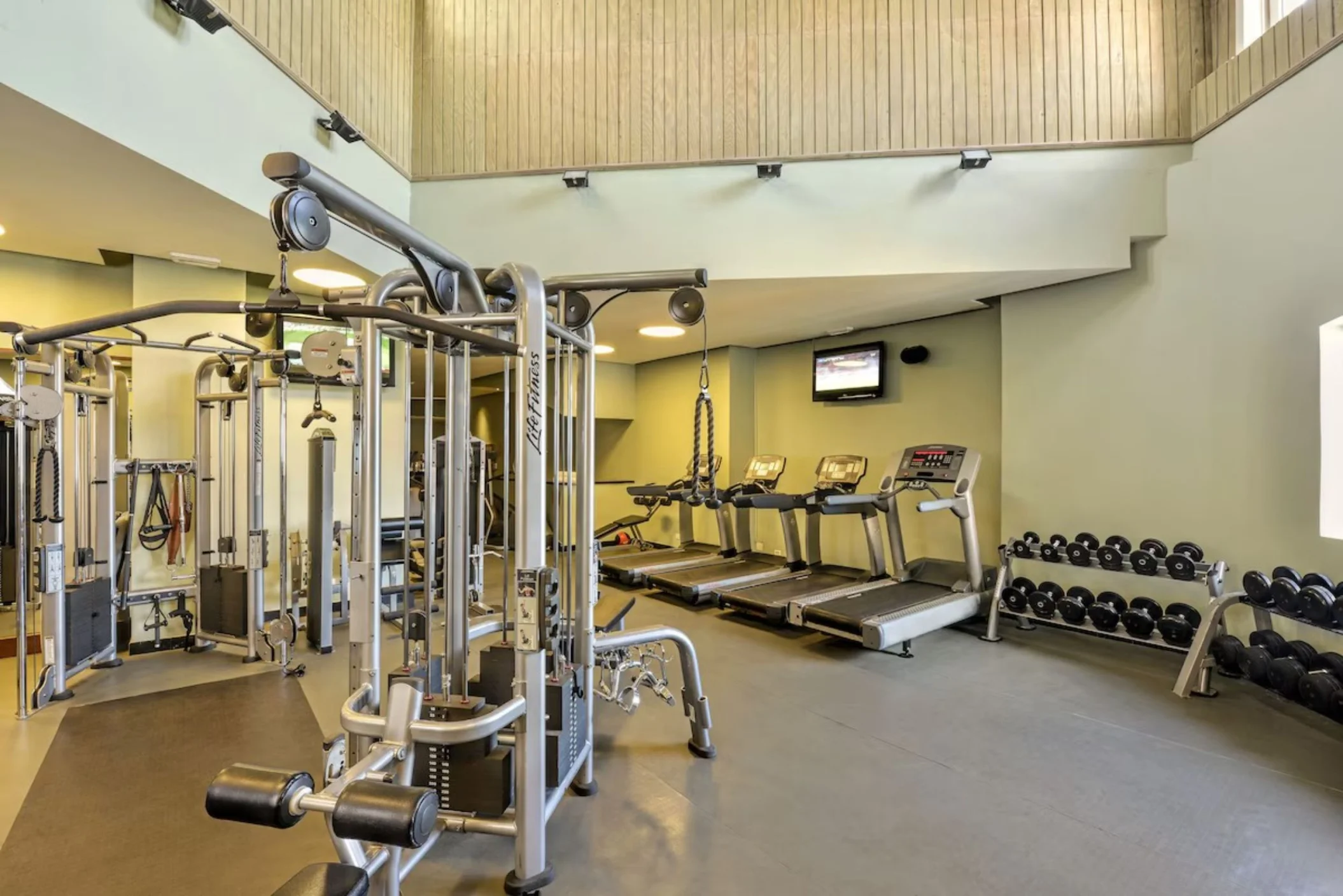 gym at Iberostar Selection Rose Hall Suites