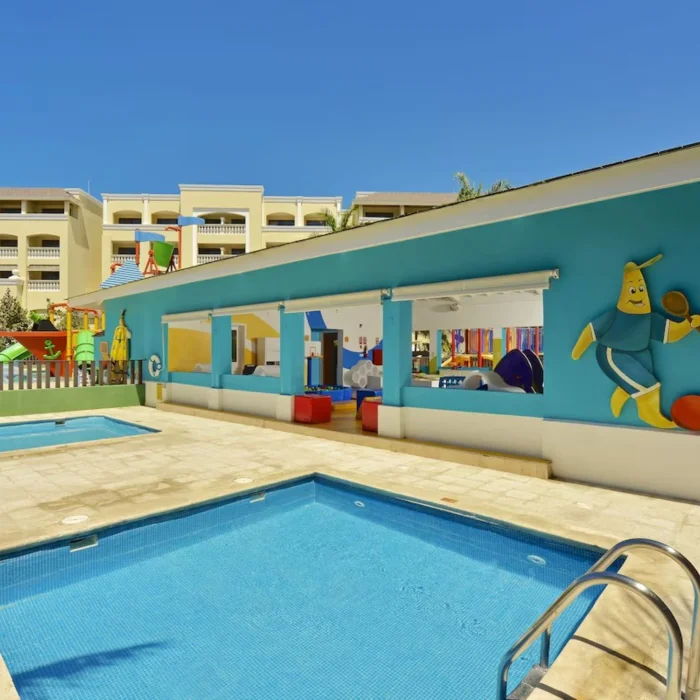 Kids pools and play area at Iberostar Selection Rose Hall Suites