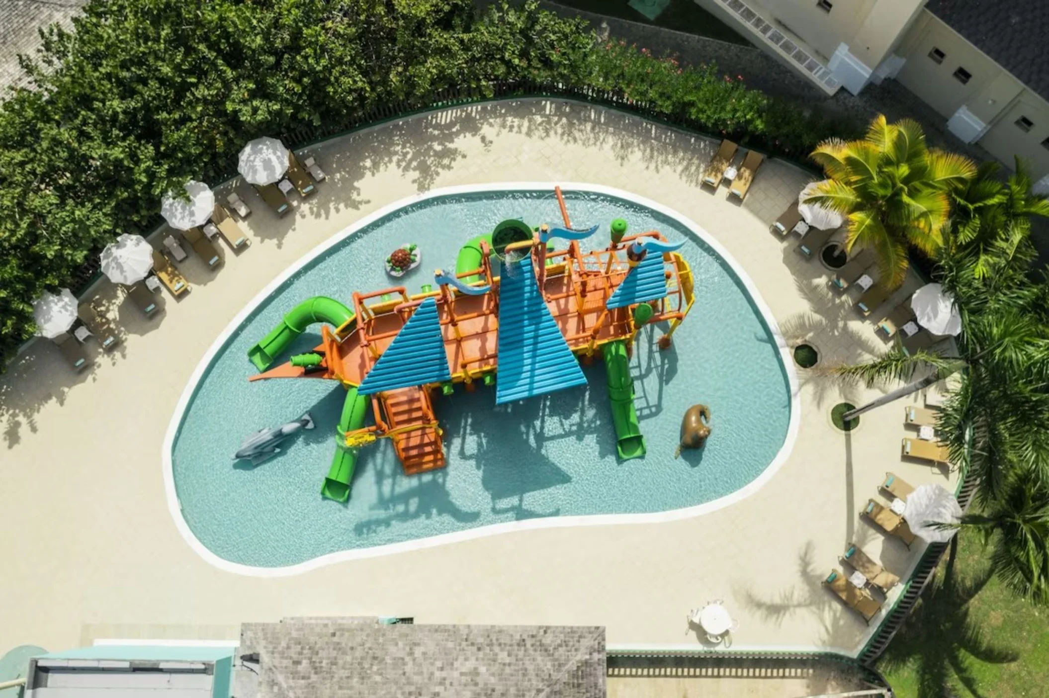 Kids water park at Iberostar Selection Rose Hall Suites