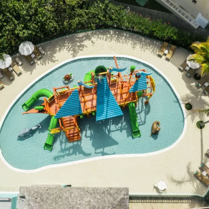 Kids water park at Iberostar Selection Rose Hall Suites