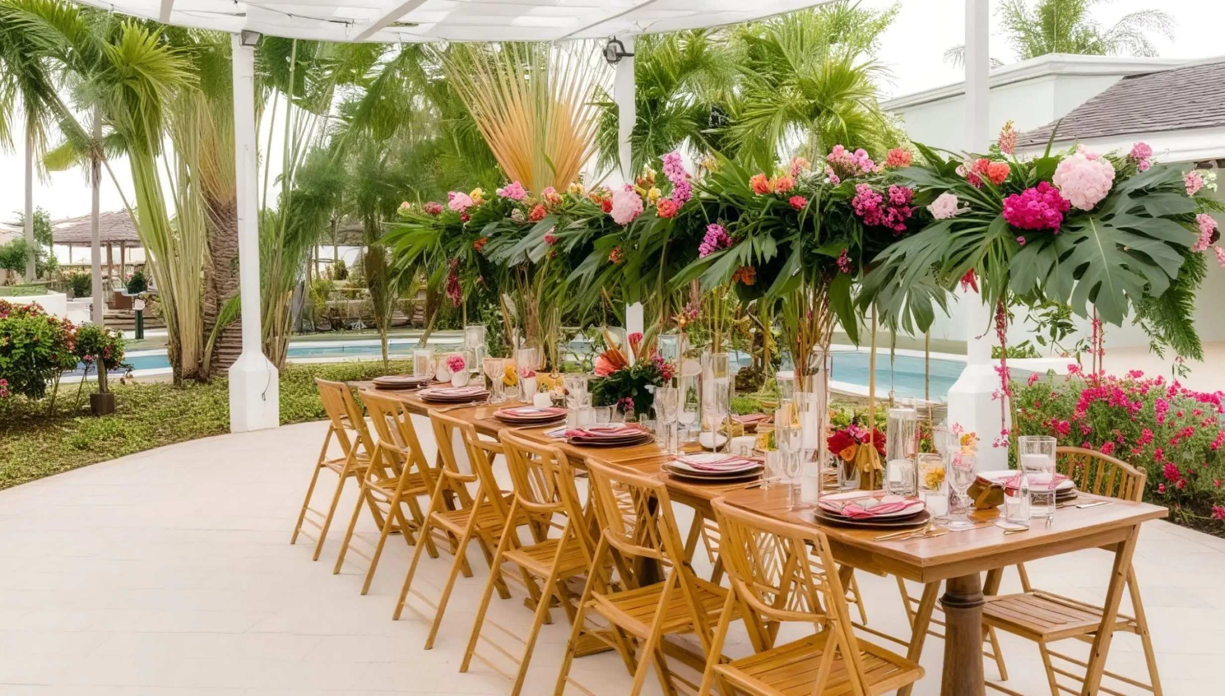 Lazy river island venue at Iberostar Selection Rose Hall Suites