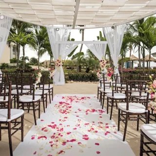 Lazy river island venue at Iberostar Selection Rose Hall Suites