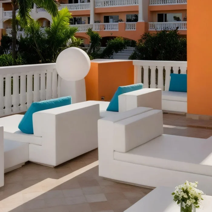 Lobby terrace venue Iberostar Selection Rose Hall Suites