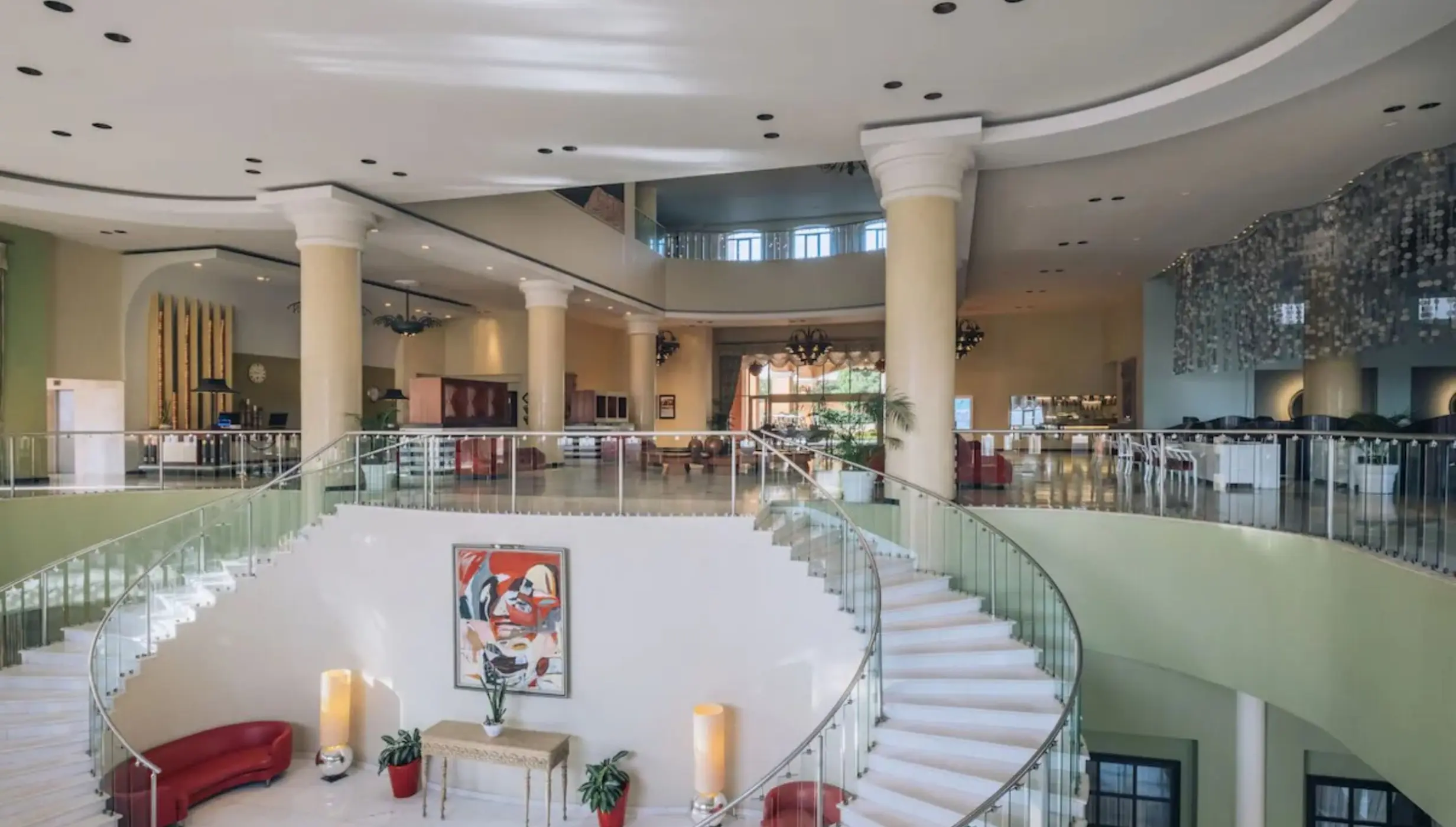 staircase venue at Iberostar Selection Rose Hall Suites
