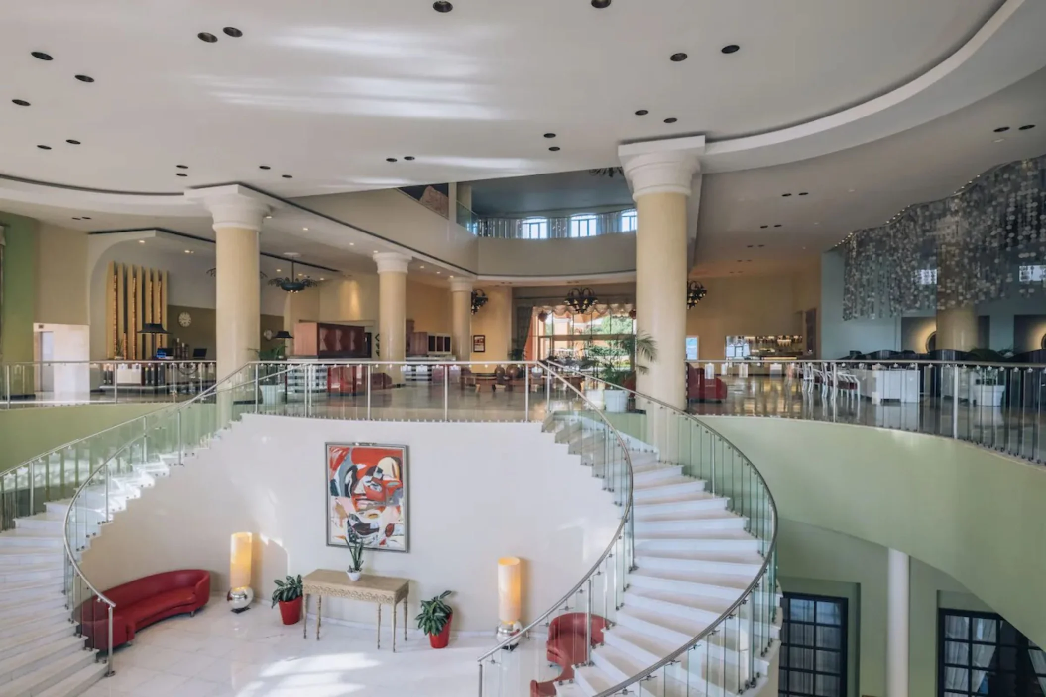 staircase venue at Iberostar Selection Rose Hall Suites