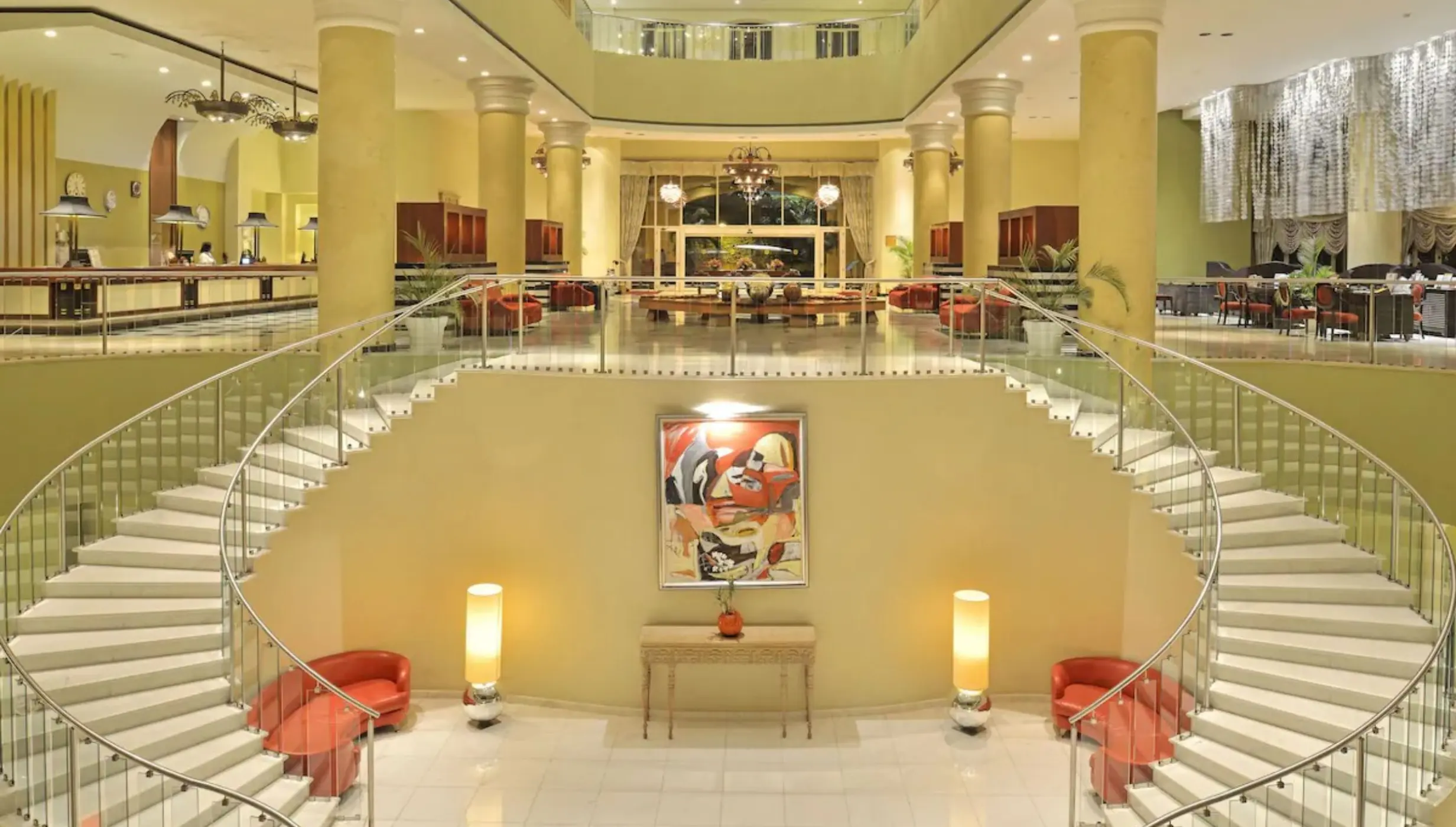 staircase venue at Iberostar Selection Rose Hall Suites