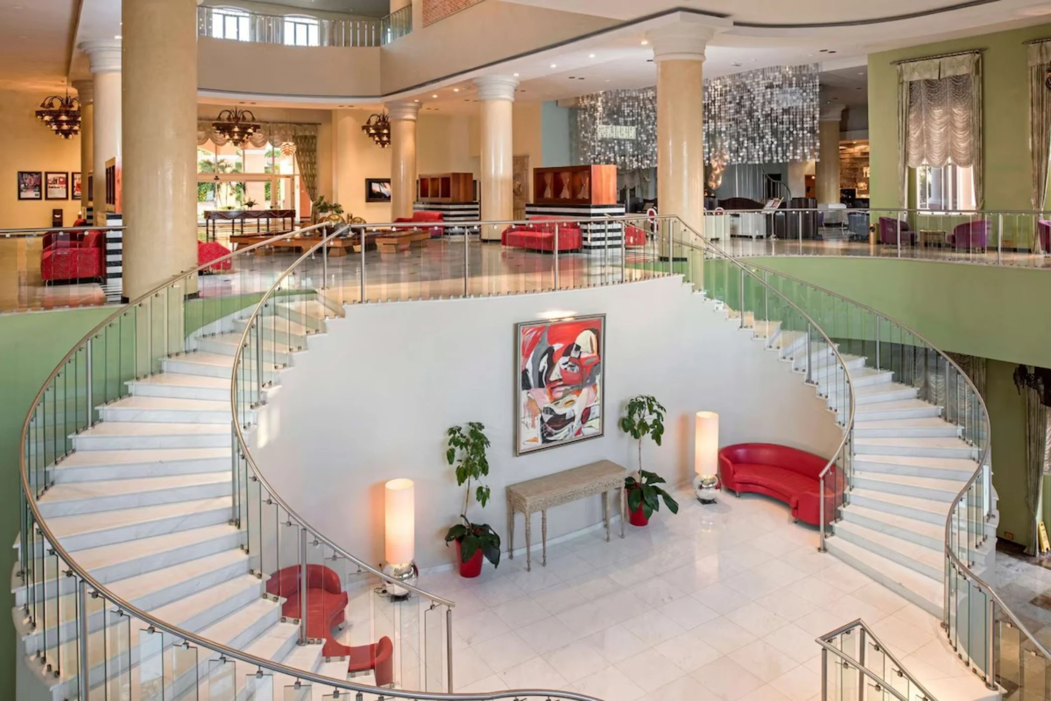 staircase venue at Iberostar Selection Rose Hall Suites