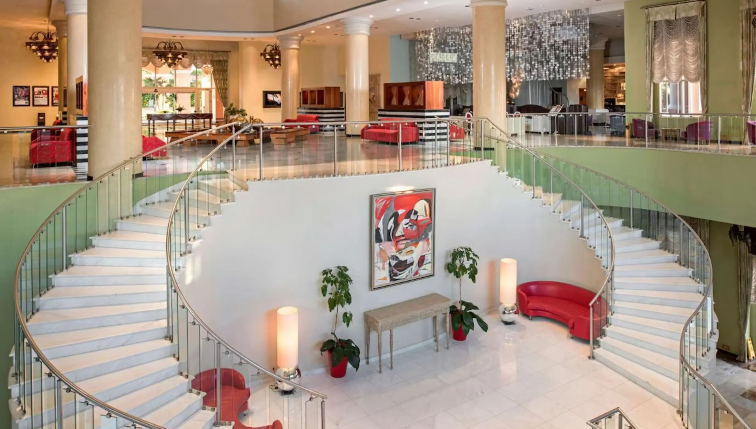 staircase venue at Iberostar Selection Rose Hall Suites