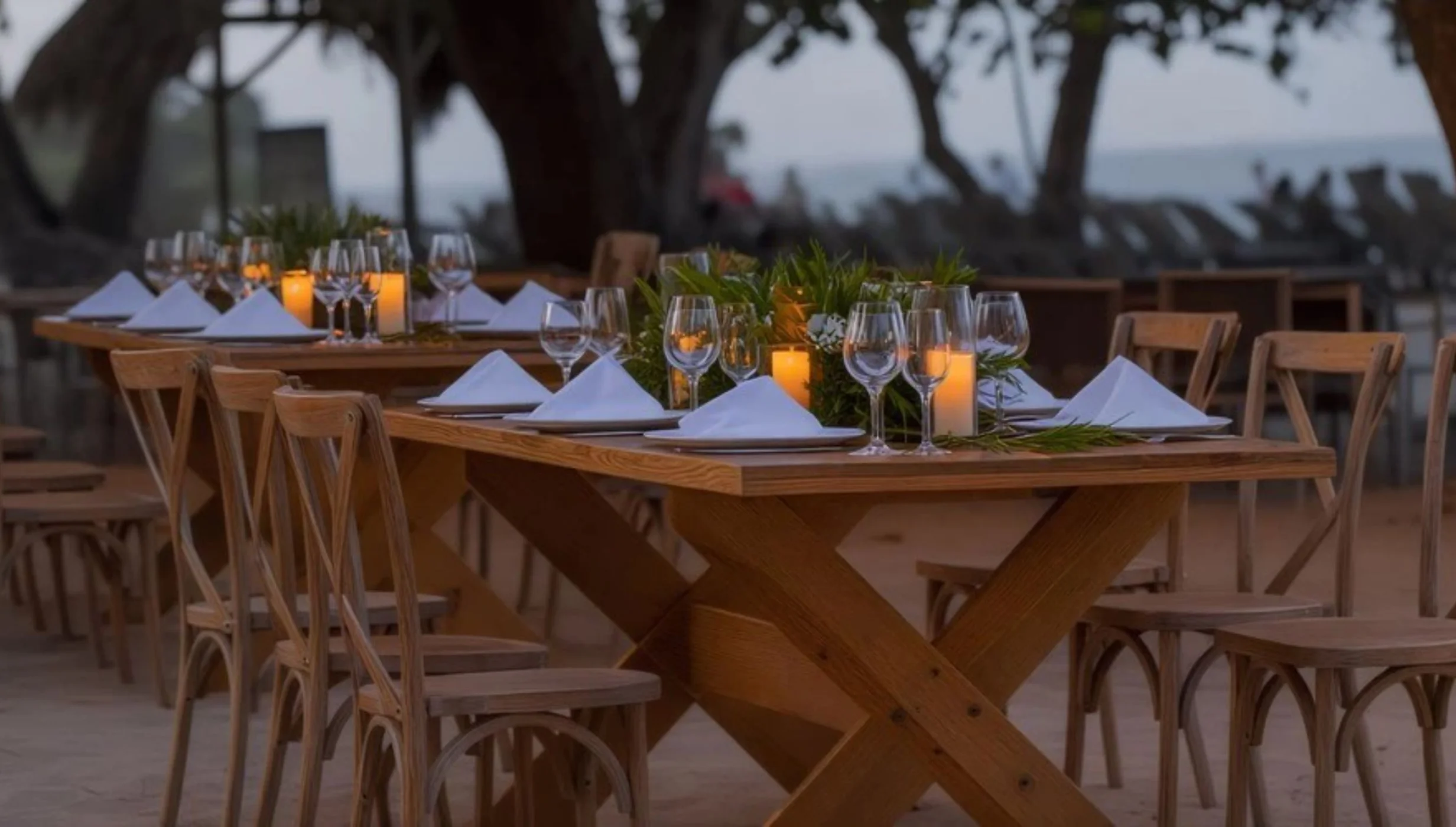 reception on the beach at Iberostar Waves Costa Dorada
