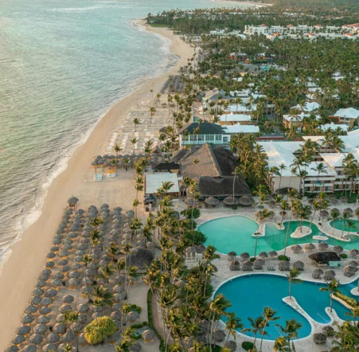 aerial view of Iberostar Waves Dominicana