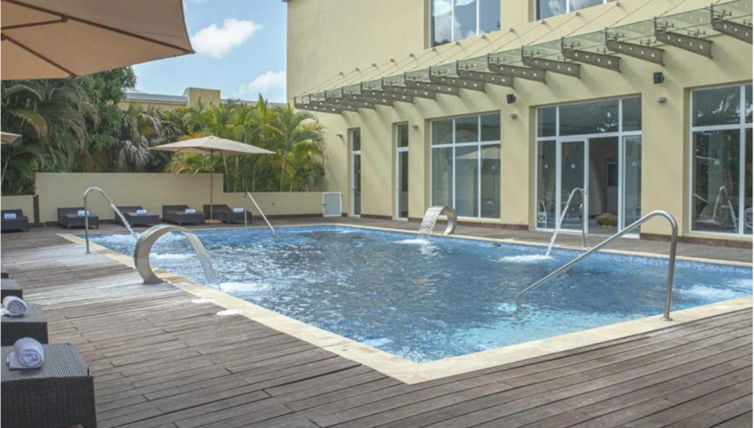 deck area venue at Iberostar Waves Dominicana