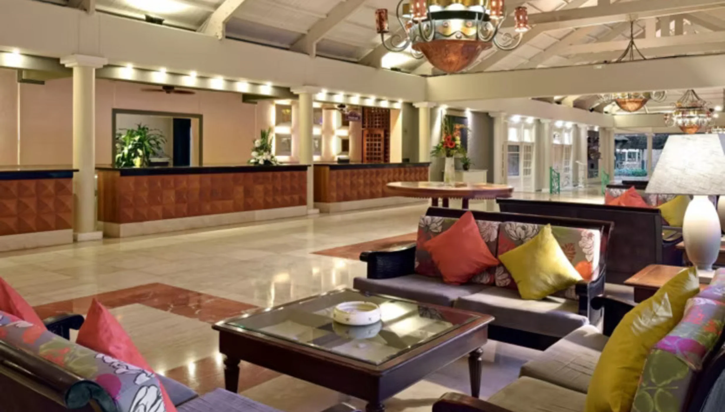 lobby at Iberostar Waves Dominicana