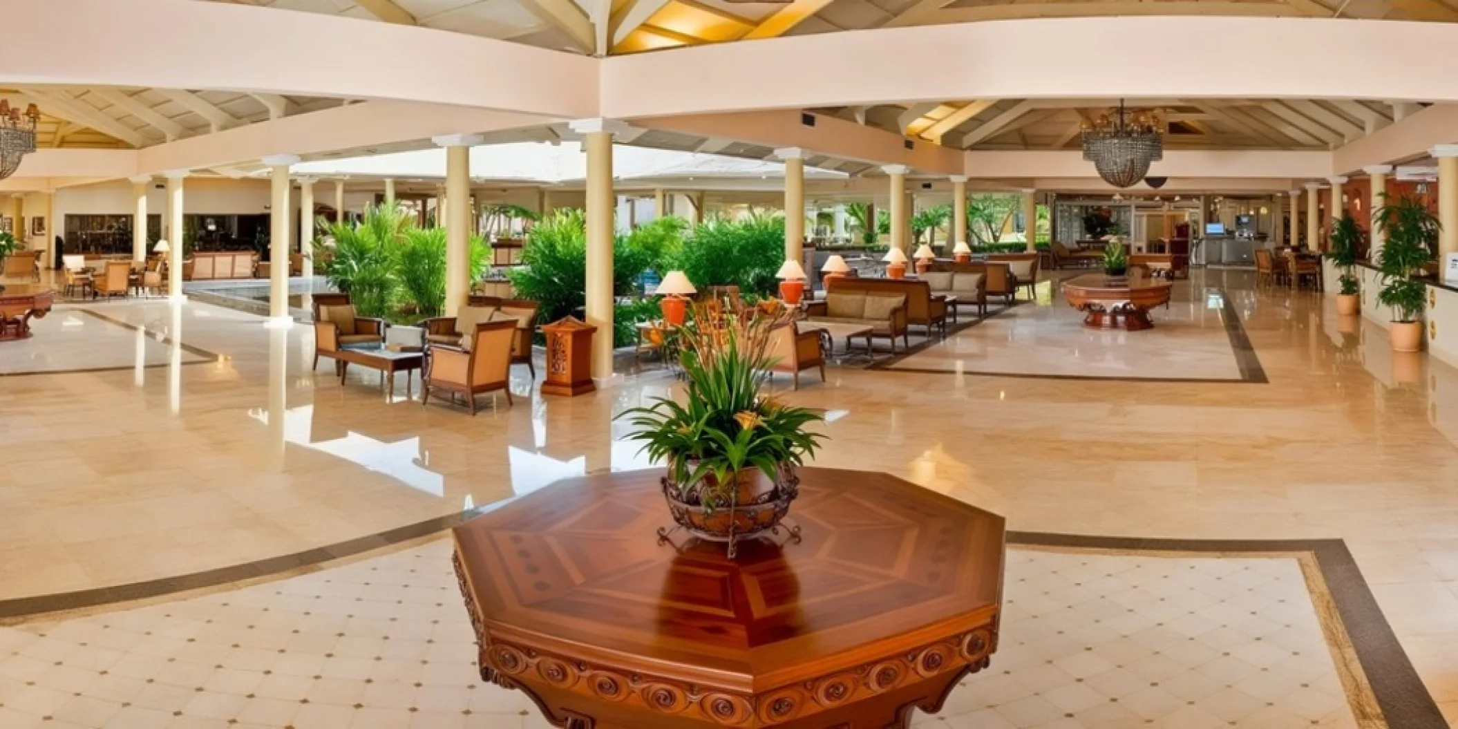 lobby venue at Iberostar Waves Dominicana