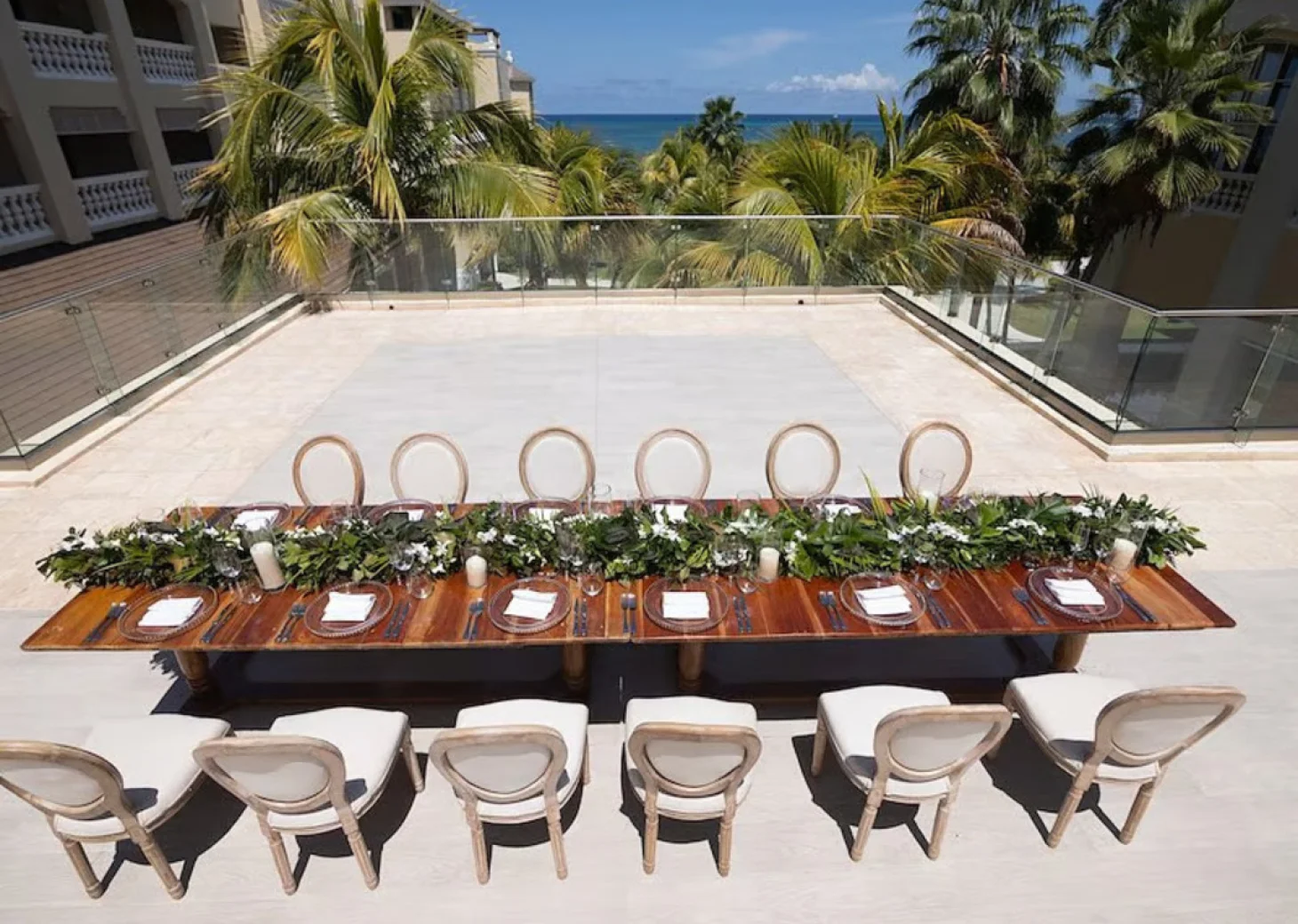 bob marley terrace venue at Iberostar Waves Rose Hall Beach