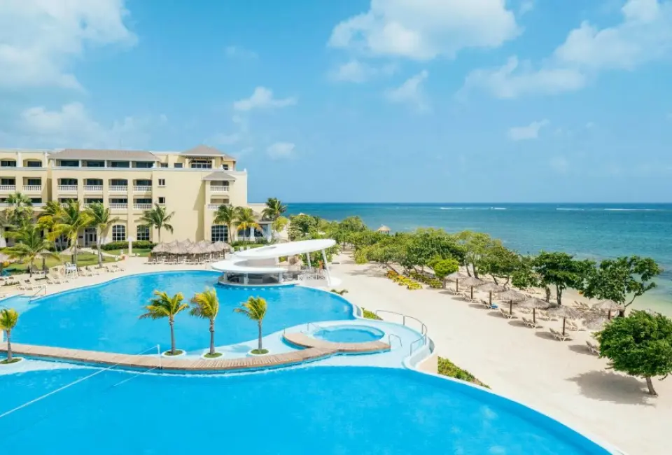 Iberostar Waves Rose Hall Beach resort pool and beach