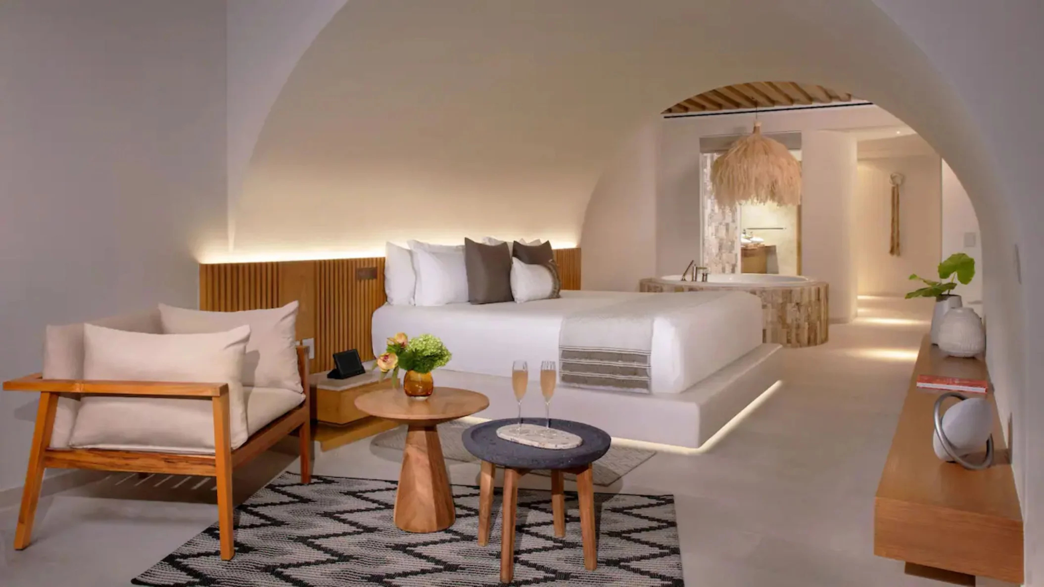 Presidential Suite Bedroom at Impression Isla Mujeres by Secrets