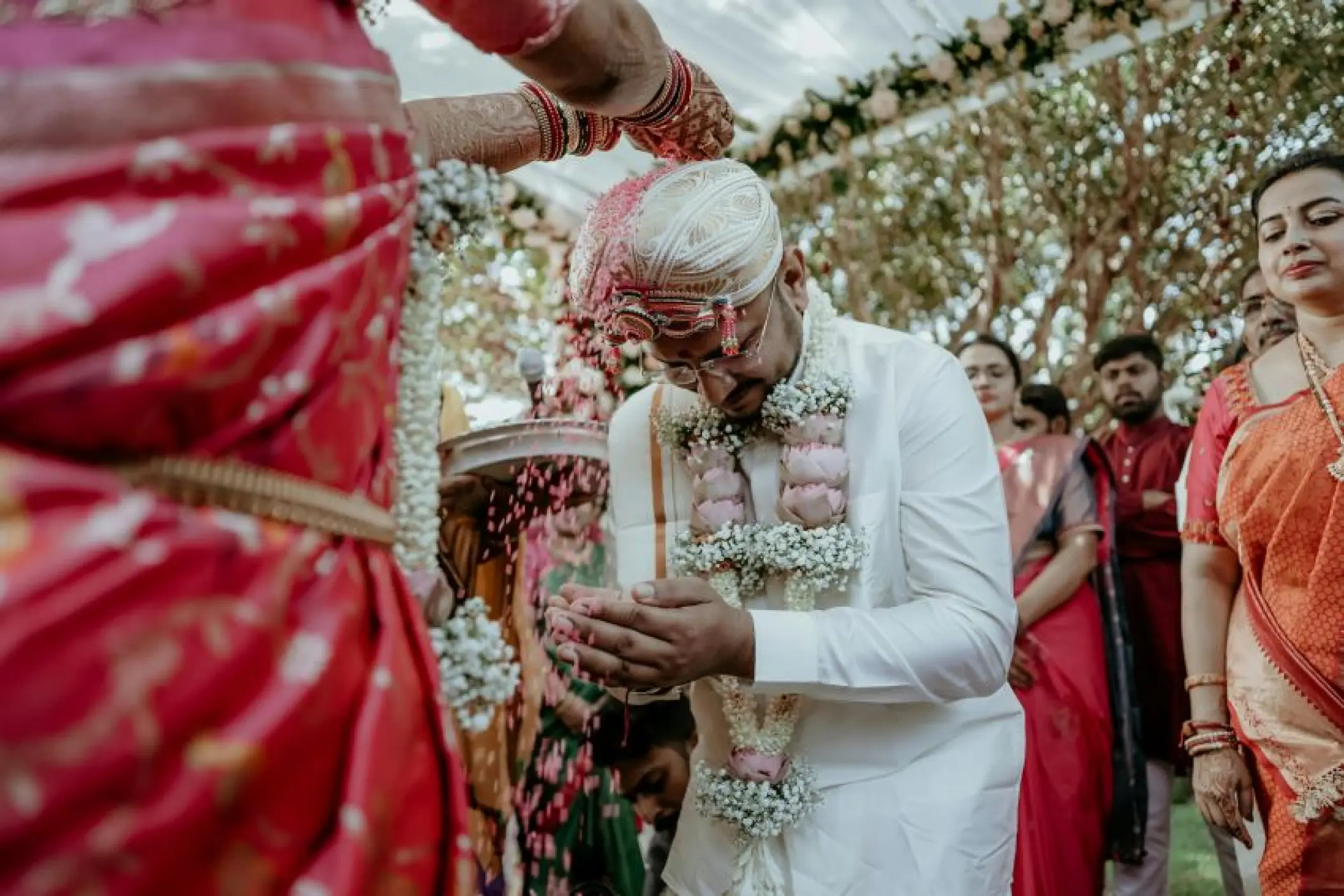 Traditional Indian wedding ceremony at Secrets Tides, Punta Cana