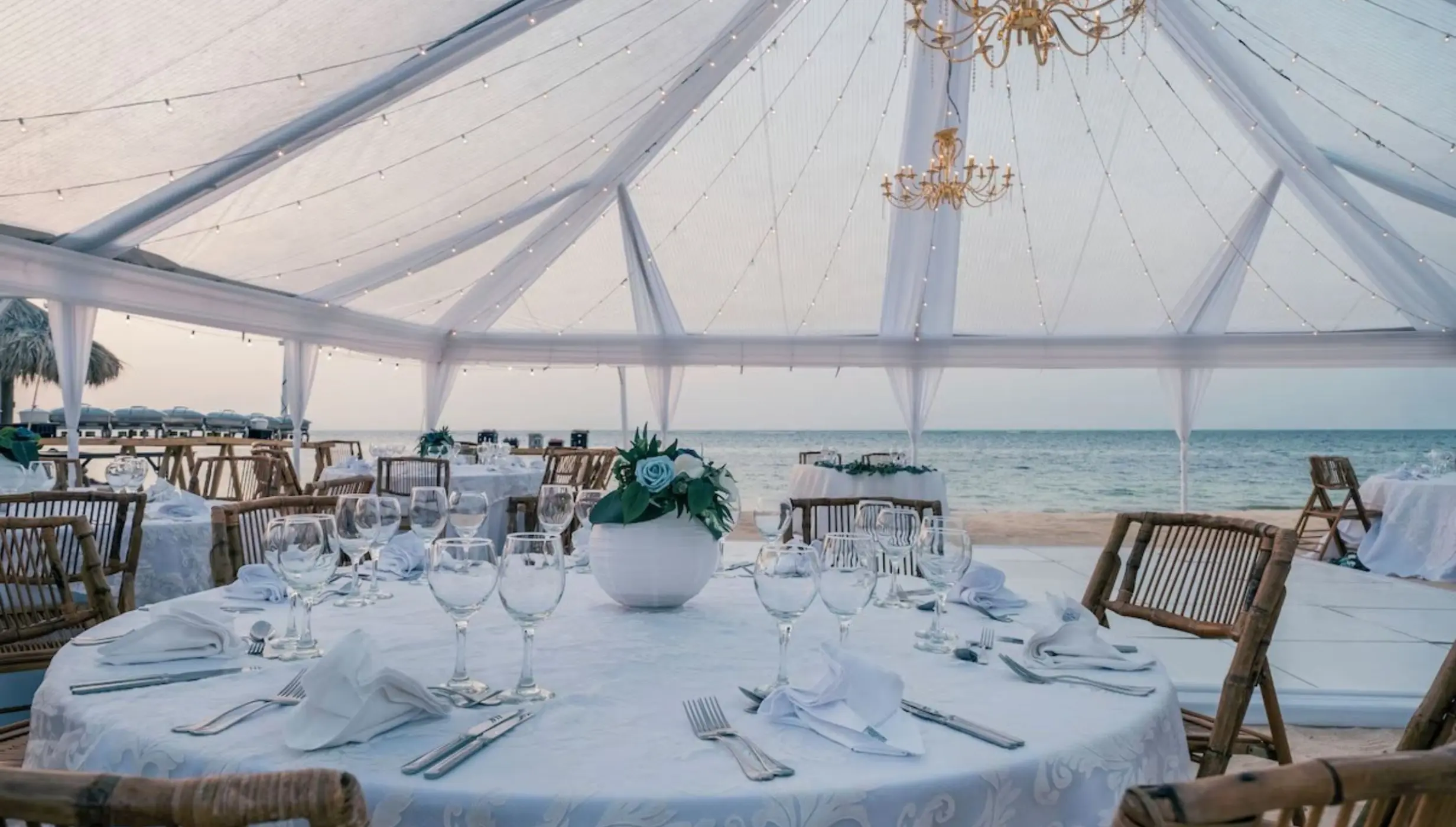 Beach Front venue at JOIA Rose Hall by Iberostar