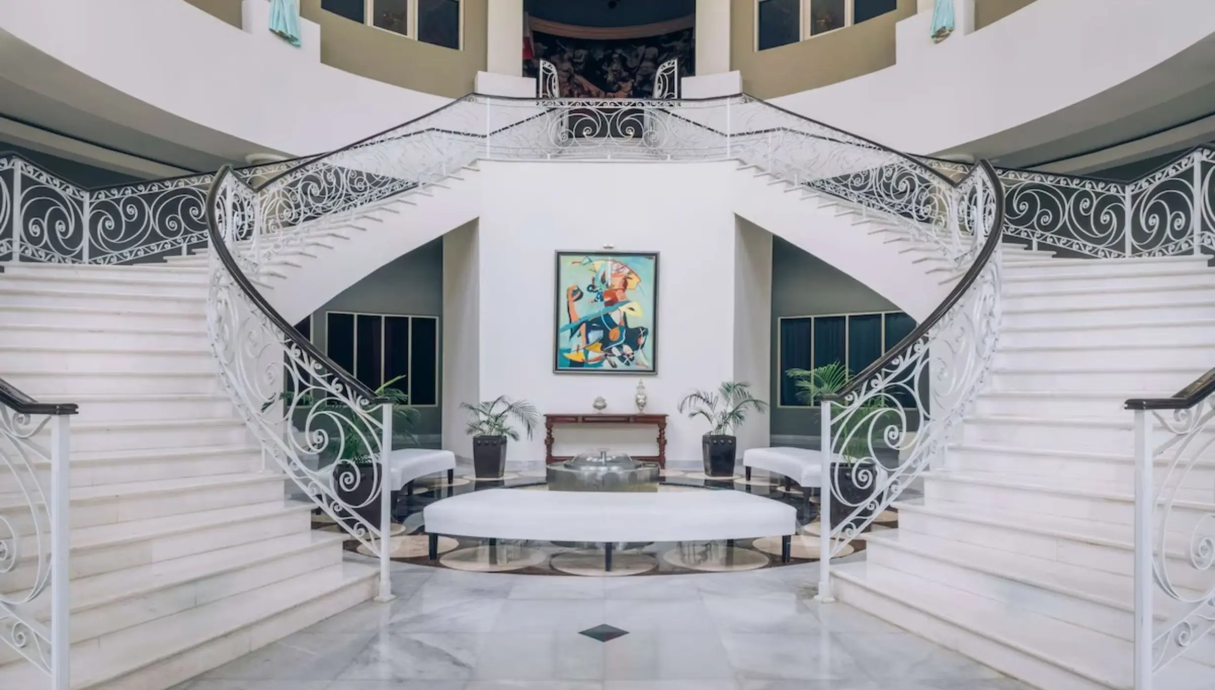 Grand Staircase venue at JOIA Rose Hall by Iberostar