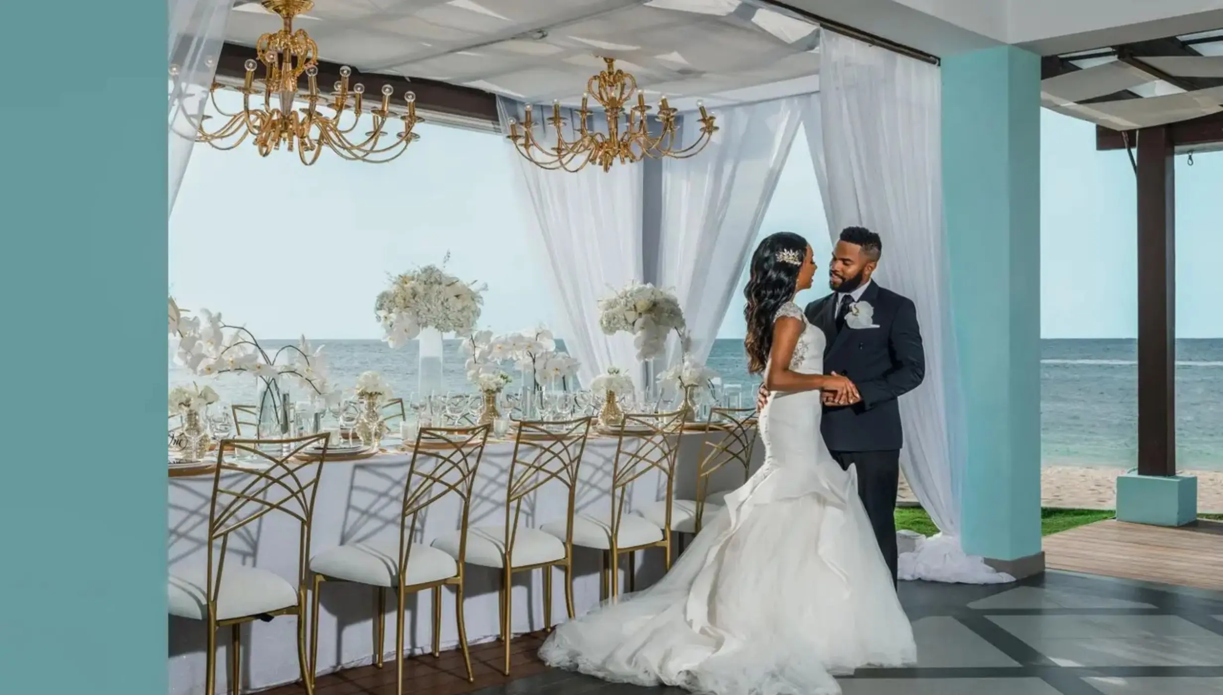 Port Maria restaurant and wedding venue at JOIA Rose Hall by Iberostar