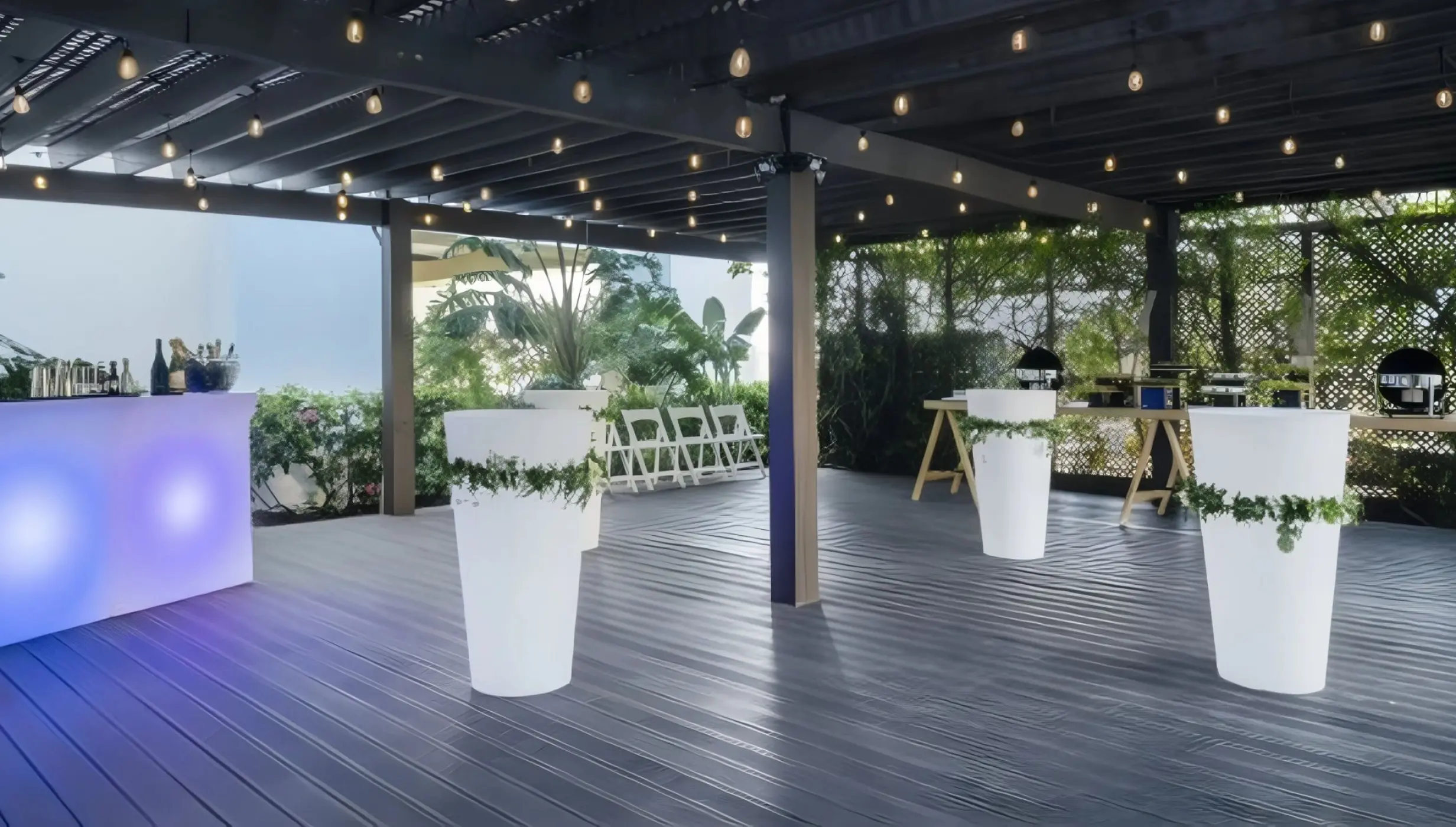 Yoga Garden Deck venue at JOIA Rose Hall by Iberostar